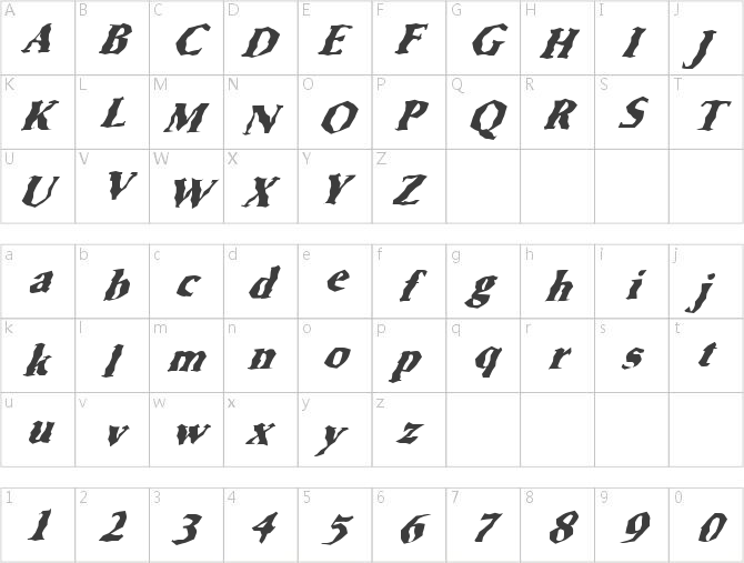 FZ WACKY 66 ITALIC