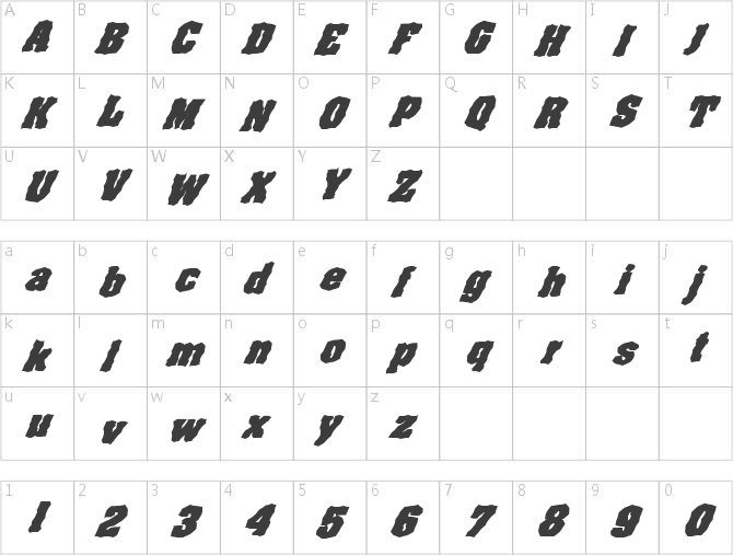 FZ WACKY 65 ITALIC