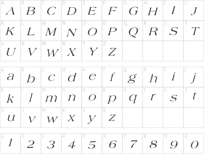 Agate Italic