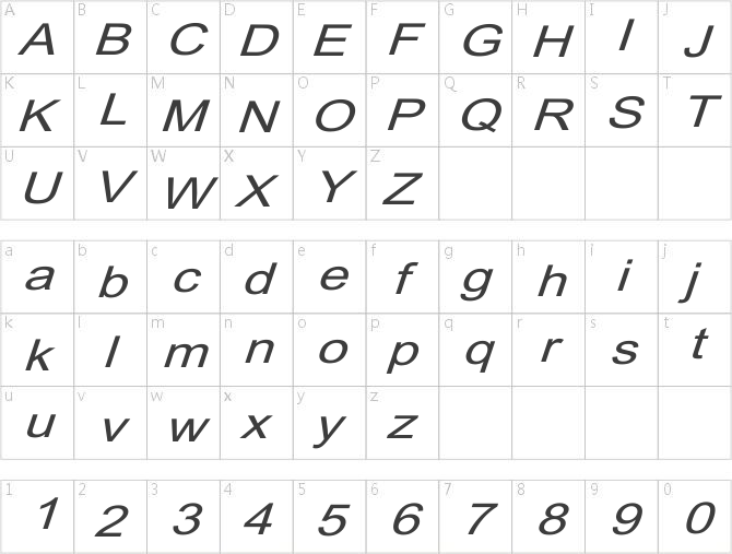 Dixon Wd Italic