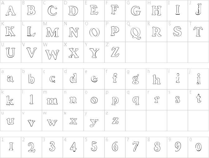 FrankenFont Hollow