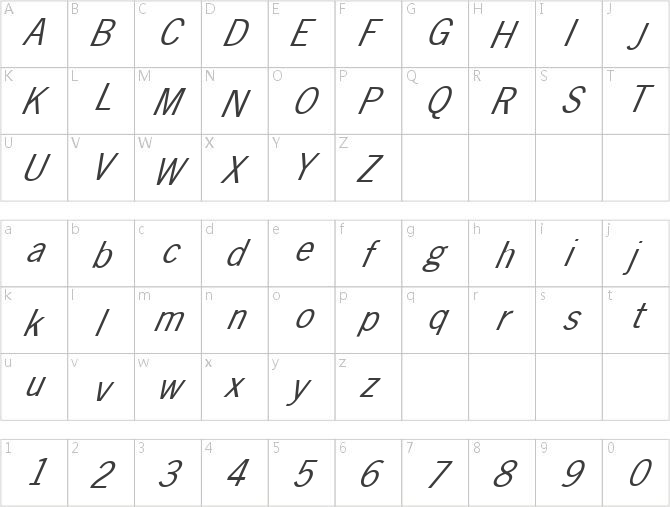 FZ BASIC 24 ITALIC