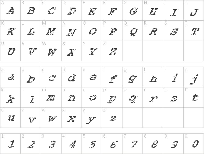 FZ BASIC 54 HOLEY ITALIC