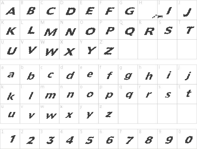 FZ BASIC 55 WAVEY ITALIC