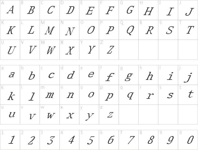 FZ DIGITAL 1 ITALIC