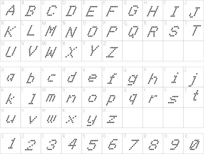 FZ DIGITAL 9 ITALIC