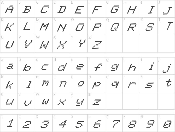 FZ DIGITAL 11 ITALIC