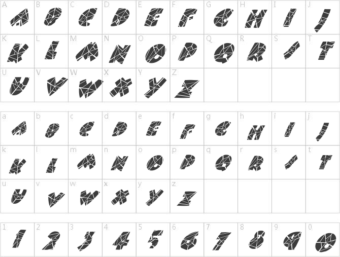 FZ JAZZY 9 CRACKED ITALIC