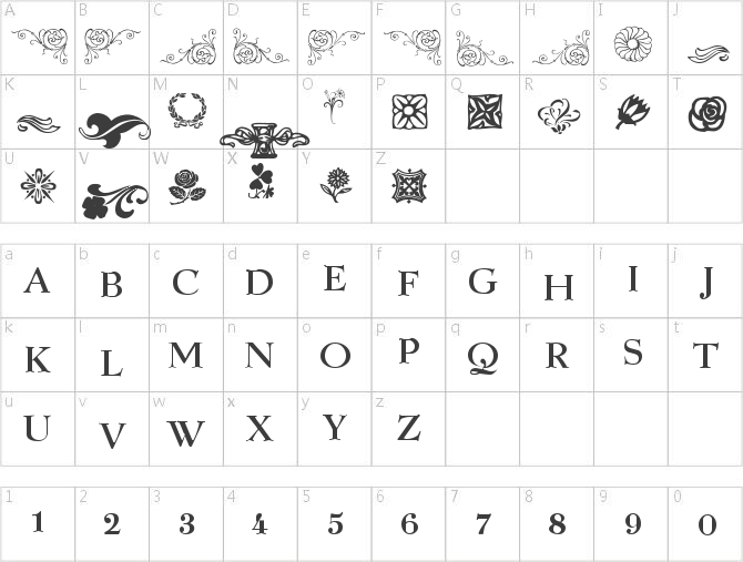 Spring Flower Dingbats