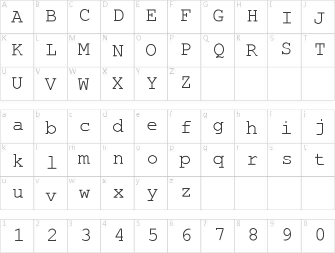 Web Hebrew Monospace