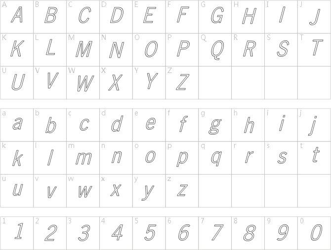 NewsGothic-Hollow-Italic