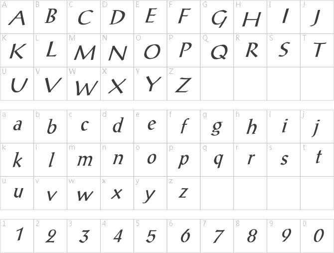 PostAntiqua-Roman-Italic