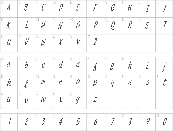 scriptmonocondenseditalic