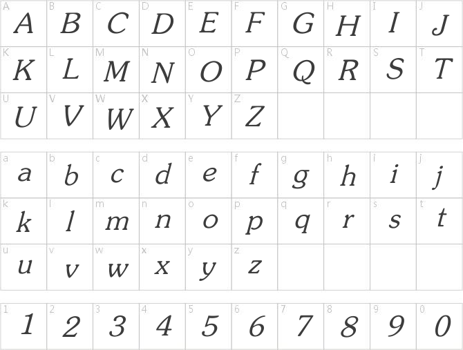 Flickner-Italic