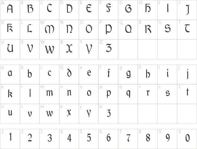 gaeliccondensedregular