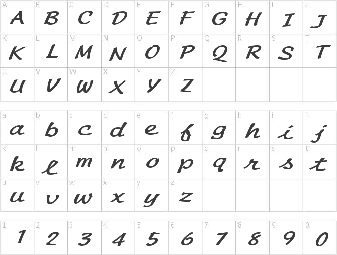 Manuscript-Extended-BoldItalic