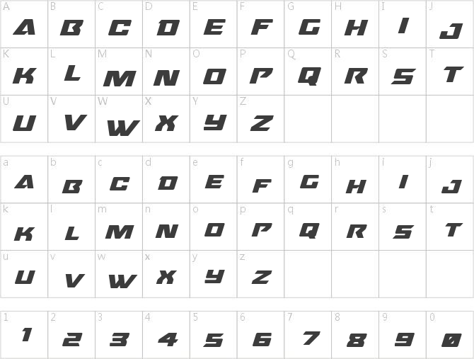 Oceanic Drift Expanded Italic