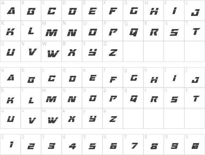 Oceanic Drift Laser Italic