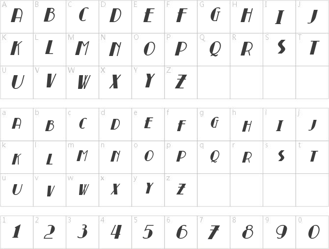 Broadmoor Italic