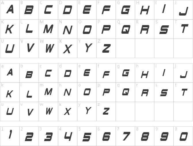 Schwarzenegger Condensed Italic