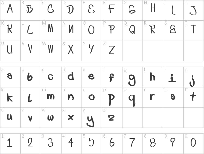 Craze-One-s-first-font