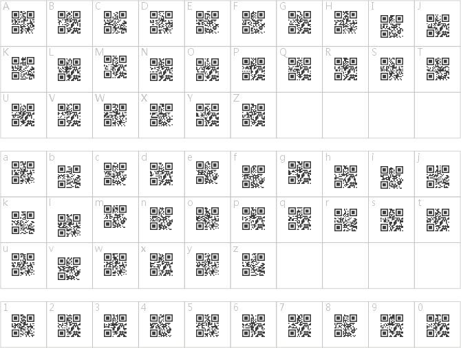 QR font tfb