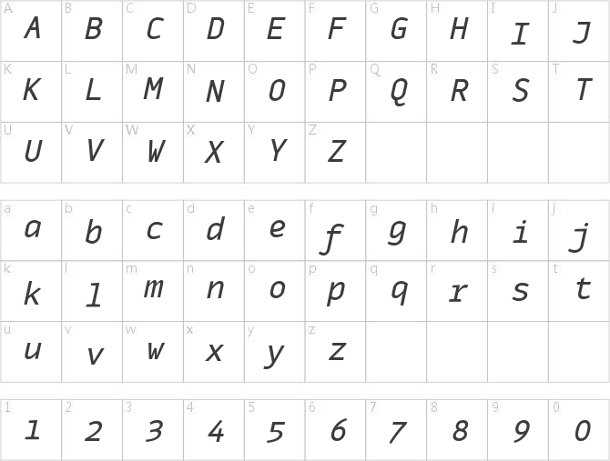 MonoxRegularItalic