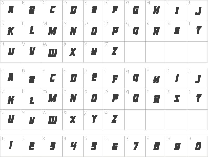 Liberty Legion Condensed Italic