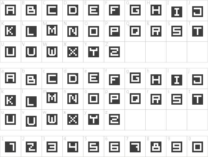 Cube Font