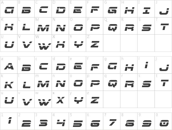 Beam Weapon Laser Italic