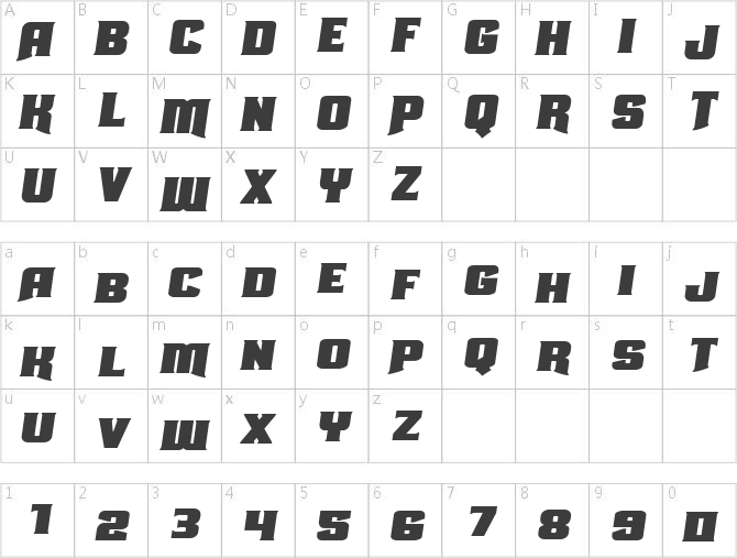 Union Gray Expanded Semi-Italic