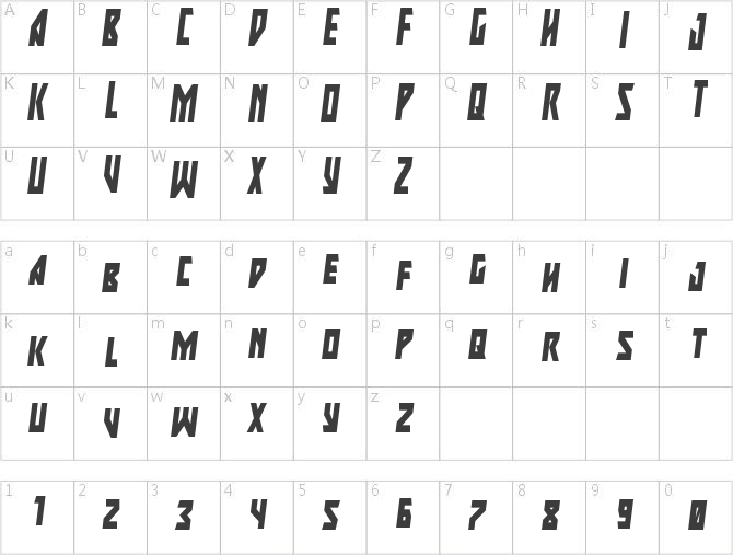 Major Force Condensed Italic