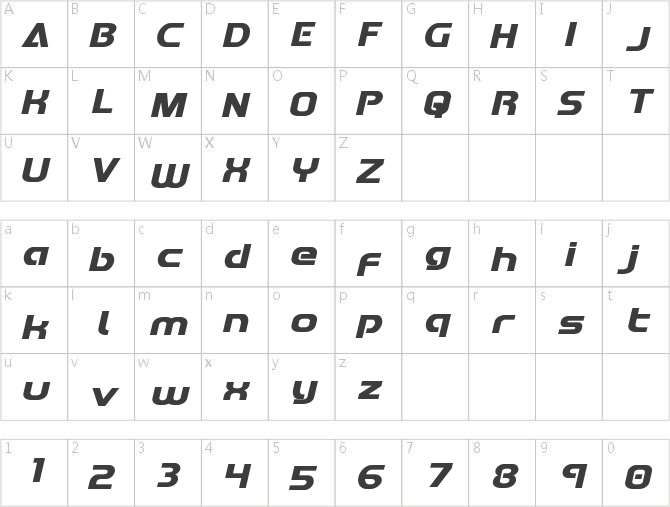 Redline Expanded Italic