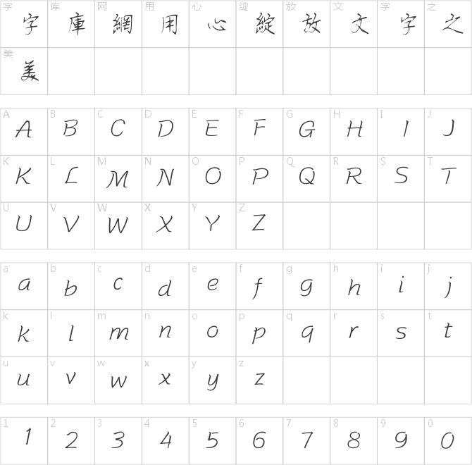 方正字跡-王偉鋼筆行書繁體