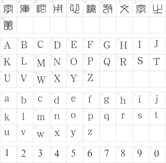 漢鼎繁印篆