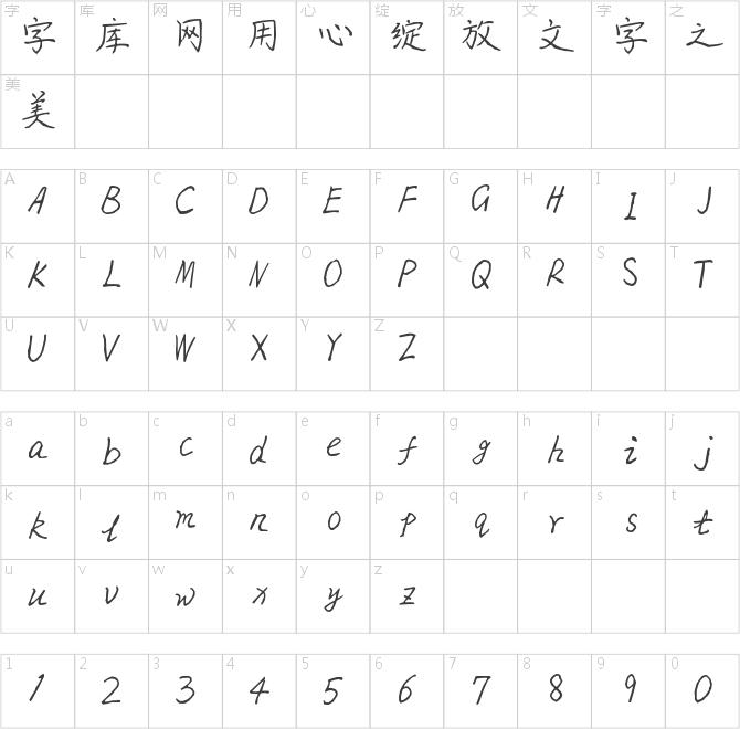 趙氏字體