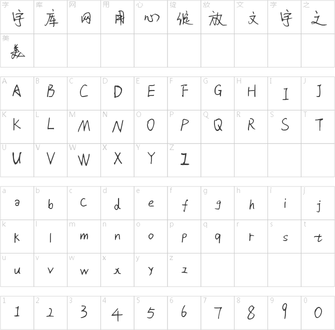 字家妙語體