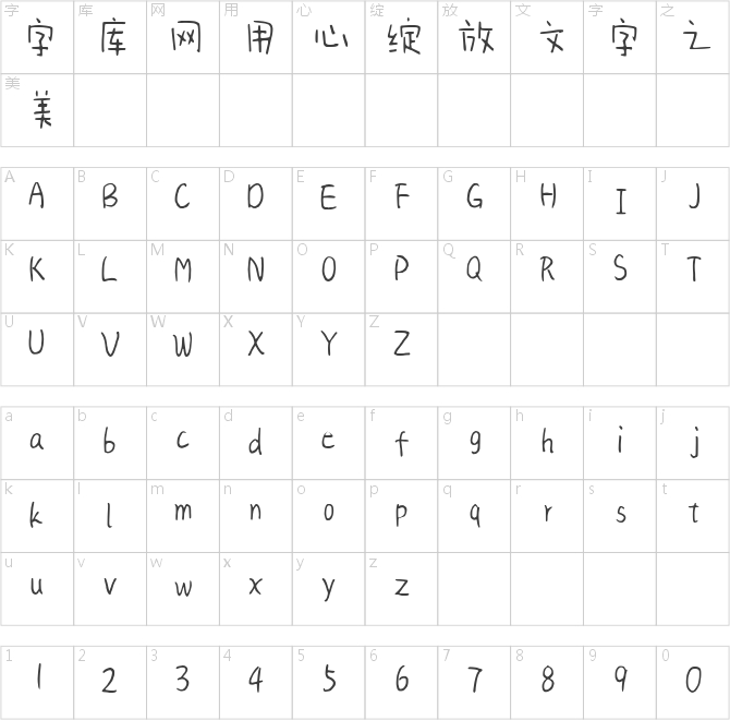 字語萌動體