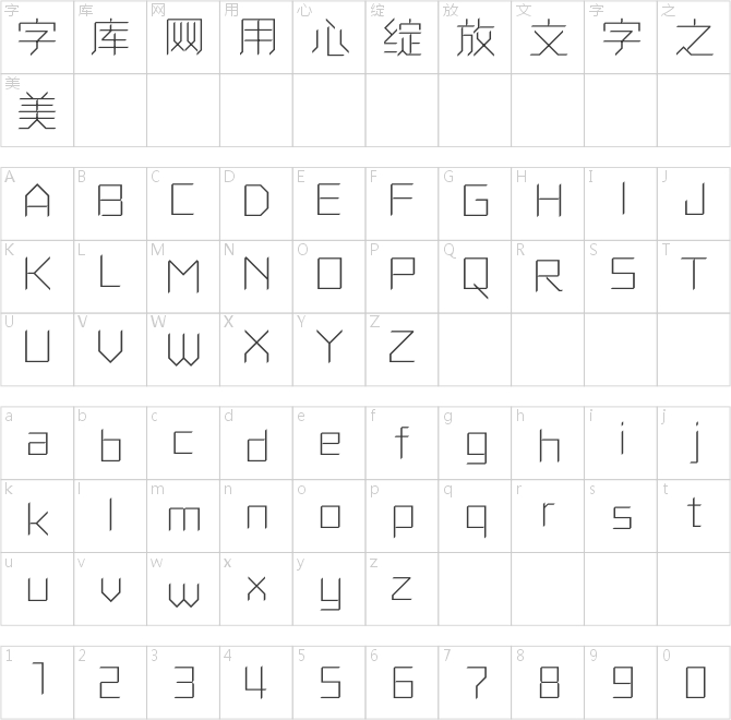 方正可變卓越體