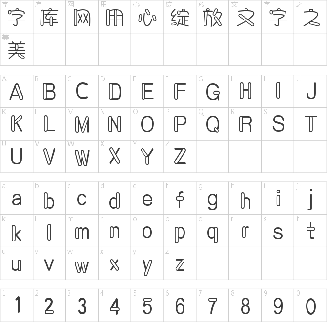 字魂卡通軟糖體