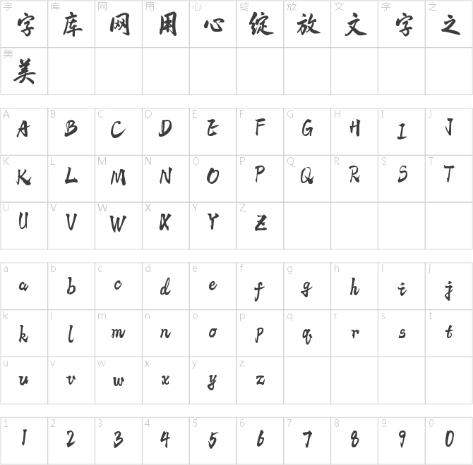 字語文暢體