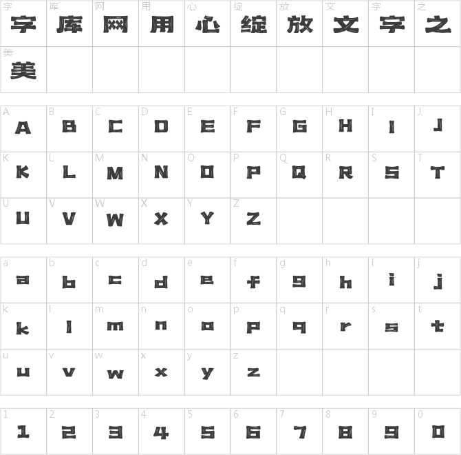 上首南城體