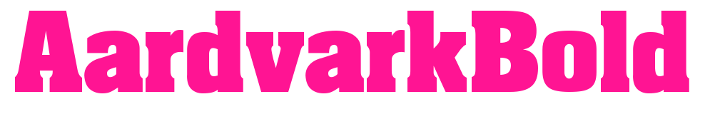 AardvarkBold