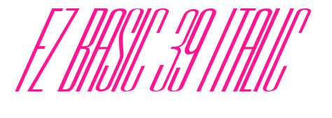 FZ BASIC 39 ITALIC