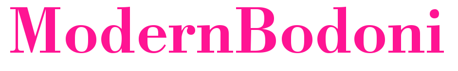 ModernBodoni