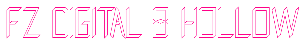 FZ DIGITAL 8 HOLLOW預覽圖片