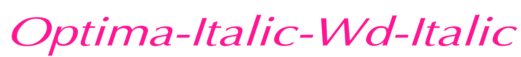 Optima-Italic-Wd-Italic預覽圖片