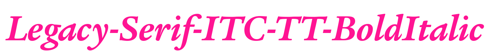 Legacy-Serif-ITC-TT-BoldItalic預(yù)覽圖片