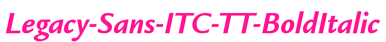 Legacy-Sans-ITC-TT-BoldItalic預覽圖片