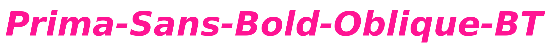 Prima-Sans-Bold-Oblique-BT預覽圖片